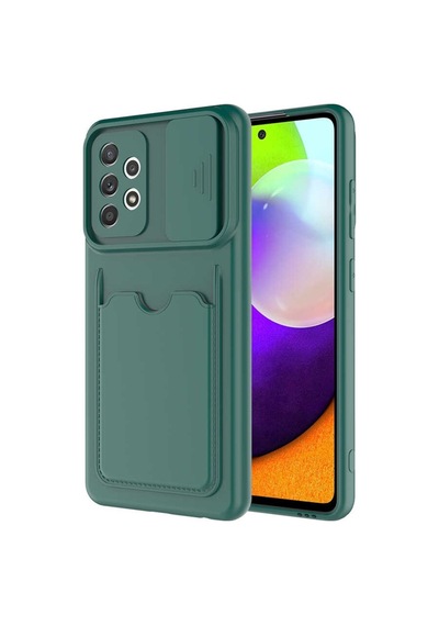 Galaxy A72 Kilif ?Zore Kartix Kartlik Bölmeli Kilif 499754436