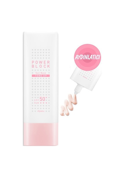 Missha A'PIEU Power Block SPF50+/PA++++ Ton Eşitleyici Aydınlatıcı Güneş Kremi