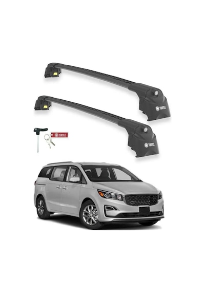 Turtle Kia Sedona Yp 2015-2021 Ara Atkı Air2 Siyah