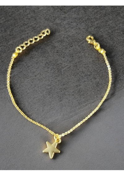 Feron Accessories Altın Kaplama Gold Bileklik Yıldız Bileklik Gold