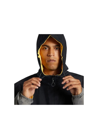 Dc Nexus Reversible Anorak Erkek Siyah Snowboard Ceketi Erkek Snowboard Ceketi Adytj03066