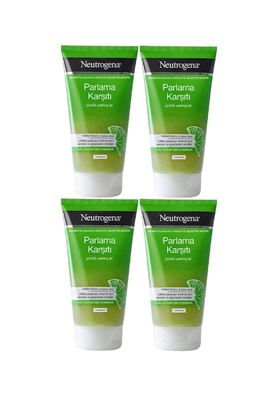 Neutrogena Parlama Karşıtı Yağsız Peeling Jel 4 x 150 ML