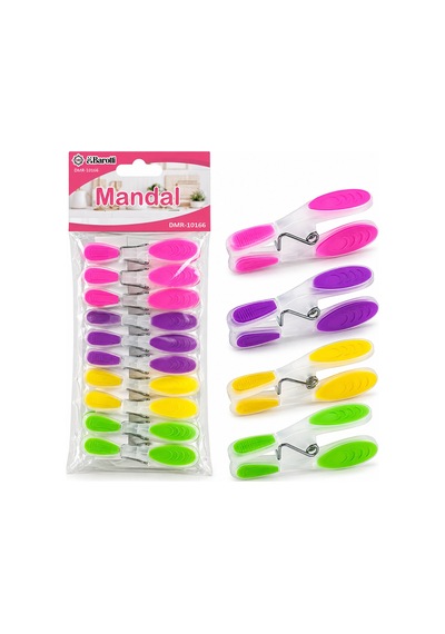 Lunaev Silikon Uçlu Bas Aç Mutfak Mandalı 10 Adet 12v