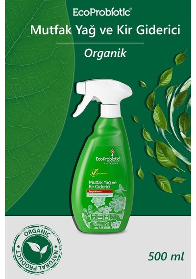 Organik Mutfak Yağ Ve Kir Giderici Sprey Ağır Kimyasal Içermez 500 Ml Tekli