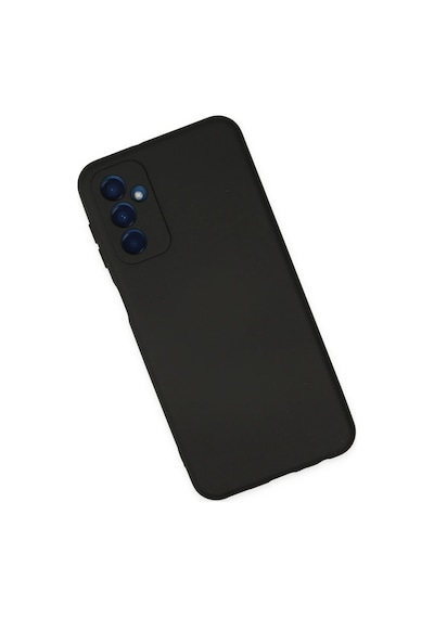 Newface - 635 - Samsung Galaxy M23 Kılıf Nano İçi Kadife Silikon - Ece-umay - - Siyah Sıyah