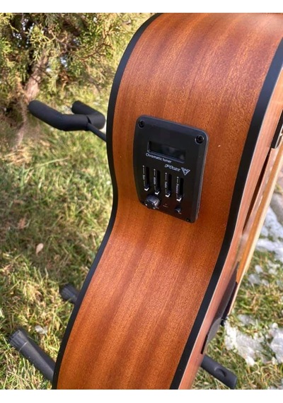 Phx Ince Kasa Elektro Akustik Gitar-Maun Ağacı-Gül Klavyeli