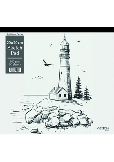 Eskiz Defter Light House 20 20 64396-7 Çok Renkli