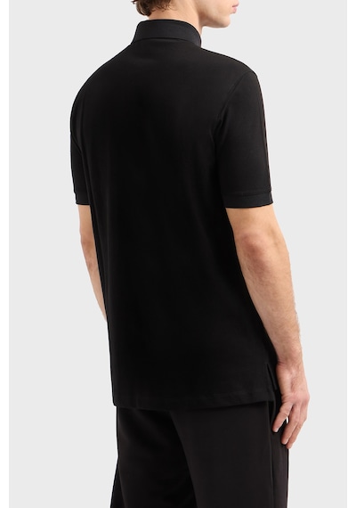 Armani Exchange Erkek Polo Yaka T Shirt Xm000330 Af10366 Uc001 Siyah Siyah