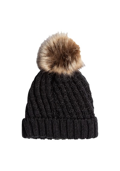 Roxy Roxy Blizzard Beanie Kız Çocuk Siyah Bere Kvj0