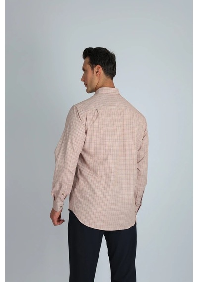 Lorenzo Mazzoli Lm1479 R 752 Taba Erkek Gömlek Taba