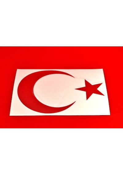 Ay Yıldız Sticker - Türk Bayrağı Sticker ( )-