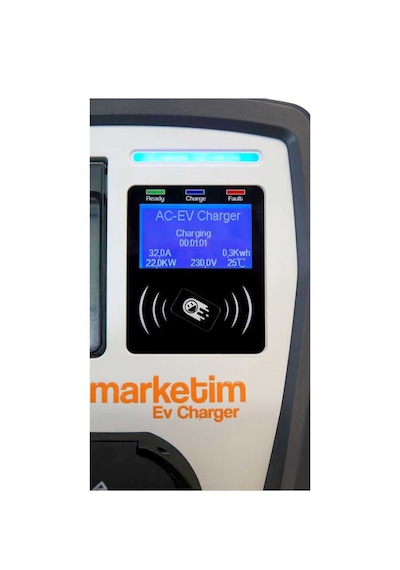 Elektromarketim Emev 22kw Elektrikli Araç Şarj İstasyonu 22 kw