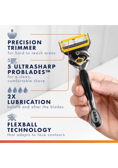 Proglide Erkek Tıraş Bıçağı, Sap + 1 Bıçak Yedek