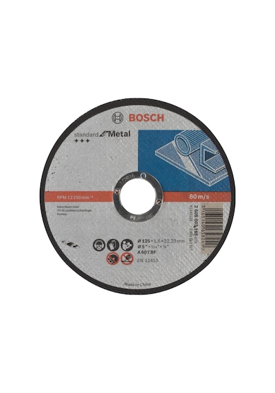 Bosch Standard For Metal 125x1.6 Mm Düz Kesme Diski - 2608603165