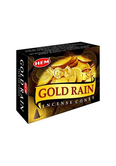 Hem Tütsü Gold Rain Konik Tütsü 10'lu