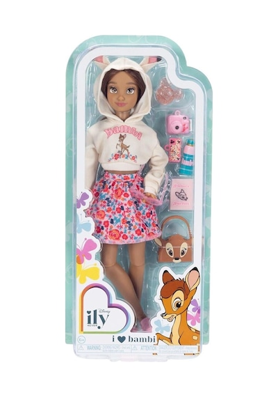 Jkıly24127 Disney İly 4ever Bambi Temalı Bebek Ve Aksesuarları Standart