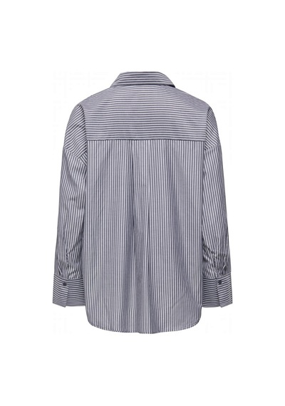 Only Onloregon Lyrına L/s Shırt Wvn Kadın Mavi Gömlek - 15377119
