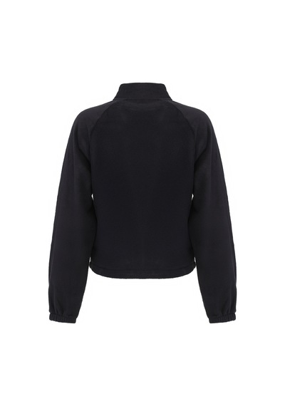 Reebok Myla Crop 1/4 Zıp Siyah Kadın Ceket 000000000102237926 Siyah
