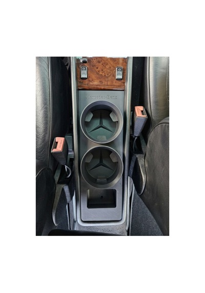 Mercedes-benz W124 Uyumlu Özel Tasarım Orta Konsol Bardaklık Ve Organizer