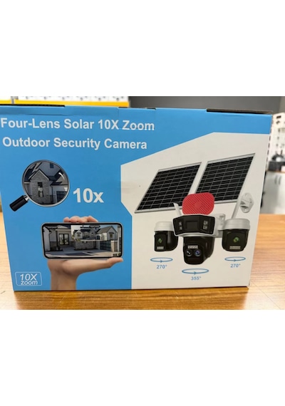 O-kam 4075 12mp 10x Zoom 4 Lens 3 Ekran 4g Solar Kamera 5gb İnternet