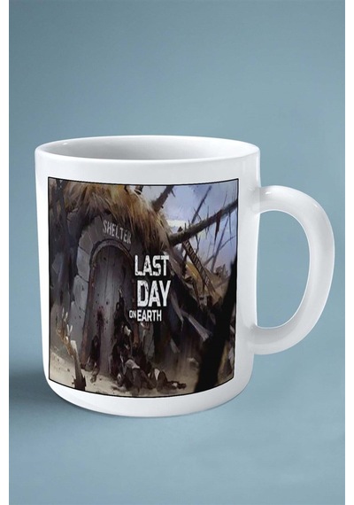 Last Day On Earth Mobil Oyun Baskılı Kupa Bardak Çift Taraflı Baskı Kişiye Özel Model 4 Çok Renkli