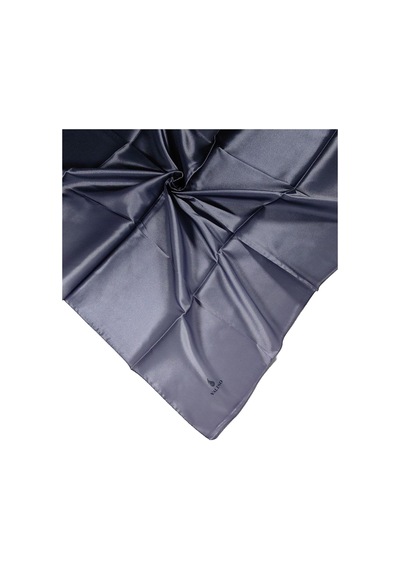 Mim Eşarp Mısırlı Eşarpları Degrade Kristal Sport Bulut Desenli Polyester Eşarp Gri - Gümüş
