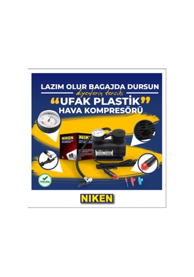 Tr Hava Kompresörü Plastik, Ufak Boy, Taşınabilir Genel