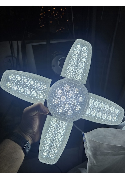 Noas Yl90-0140 Kristal Manolya Led Pervane Ampul 40 Watt 1