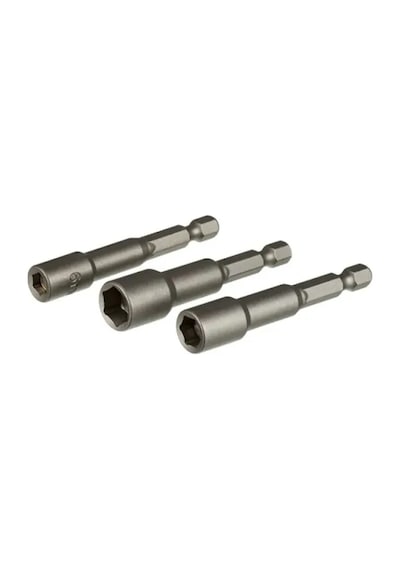 Jenerik Manyetik Somun Adaptörü - 3 Lü Set 6,8,10x65 Mm