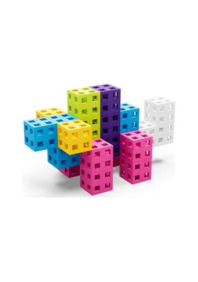 Meli Cube Pink 100 Parça Blok Seti 50811