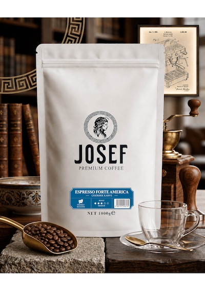 Espresso Forte America 1kg Çekirdek Kahve