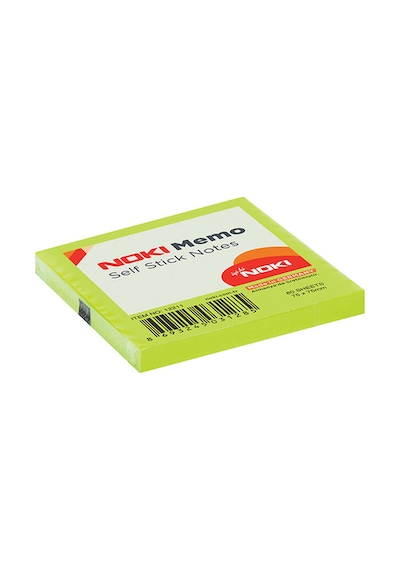 3 Adet Noki Memo 75x75 Mm Post It Yapışkanlı Not Kağıdı