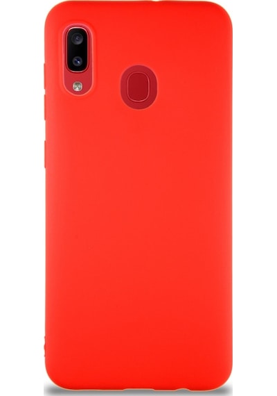 Samsung Galaxy A30 Kilif Soft Premier Renkli Silikon Kapak 490227842