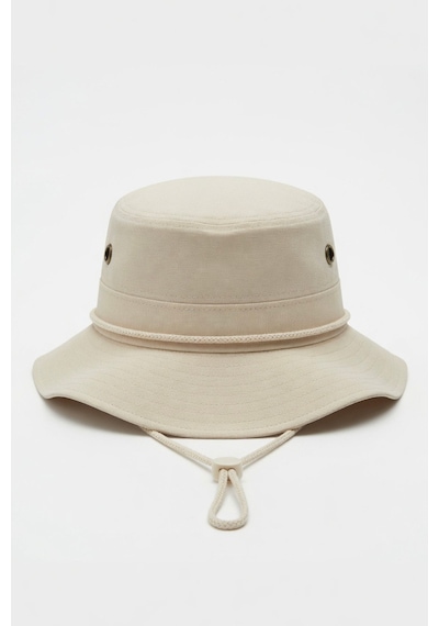 Mollycrush Premium Safari Outdoor Balıkçı Şapkası Bej Unisex Günlük Kullanım Modeli Bej
