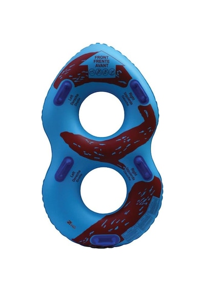 Zebec Çift Kişilik Aqua Park Kaydırak Botu Mavi 42