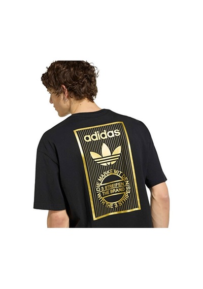 Adidas Varsıty Gold Tl Erkek Günlük Tişört Ib7076 Siyah
