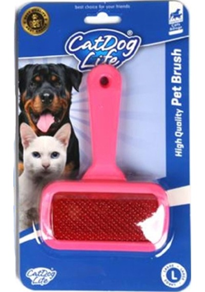 203724 Catlife İnce Telli Kedi Köpek Tarağı L