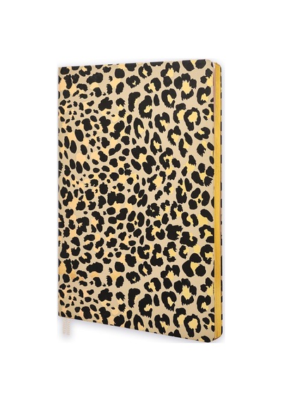 19x25 Ciltli Leopard - Classic Gold Çok Renkli