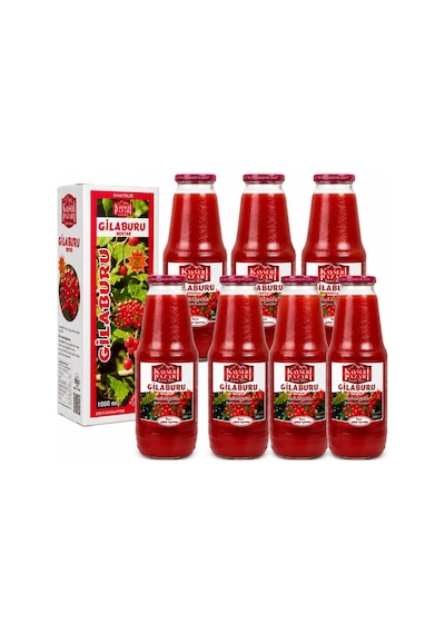Kayseri Pazarı Gilaburu Suyu 1 Lt X 6 Adet Şeker Ilavesiz