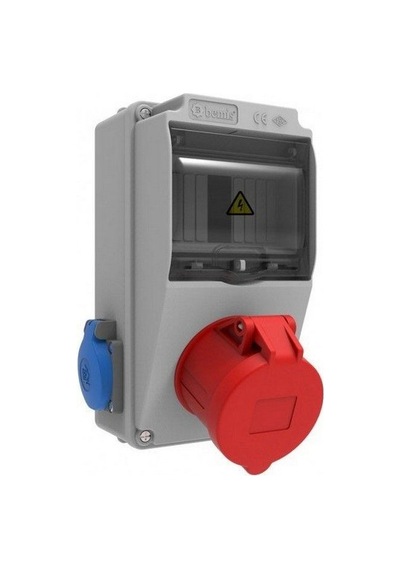 Bemis Bd1-2134-2020 5/32a. 380v. 1 Ad. Ön 1/16a. 220v. 2 Ad. Yan Prizli
