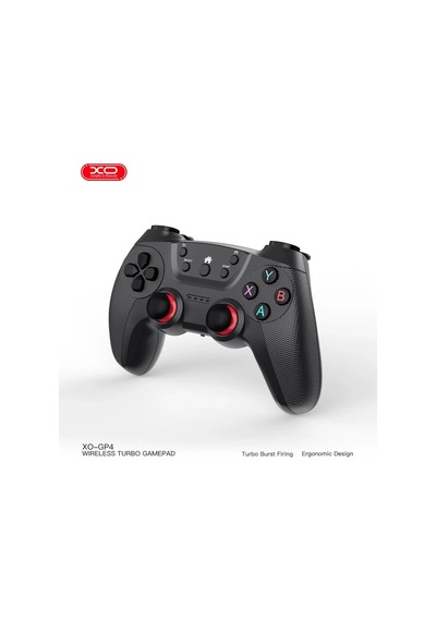 Gp4 2.4g Wireless Kablosuz Pilli Analog 2 Adet Oyun Kolu Konforlu Alet Eğlence Ürünü Siyah Gamepad