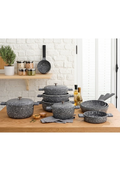 Emsan Perge Döküm Sosluk 16 CM  (Kapaksız)