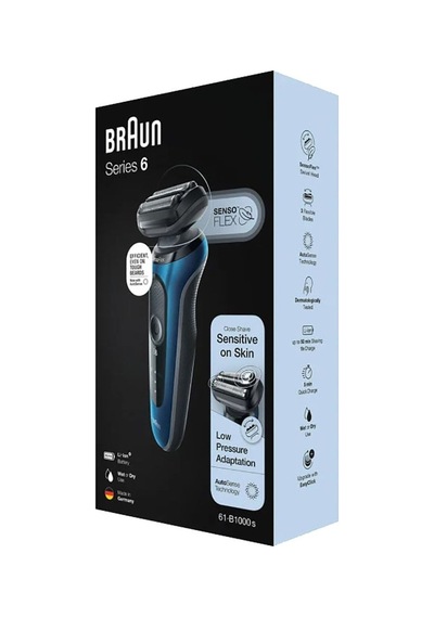 Braun Series 6 Islak Ve Kuru Tıraş Makinesi 61-b1000s