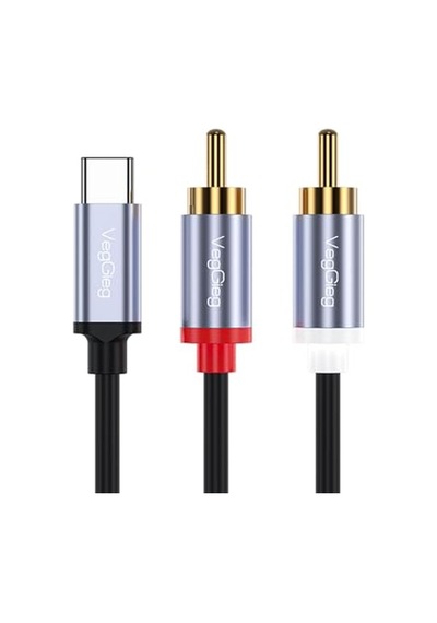 Type-c To 2 Rca Ses Kablosu 3 Metre