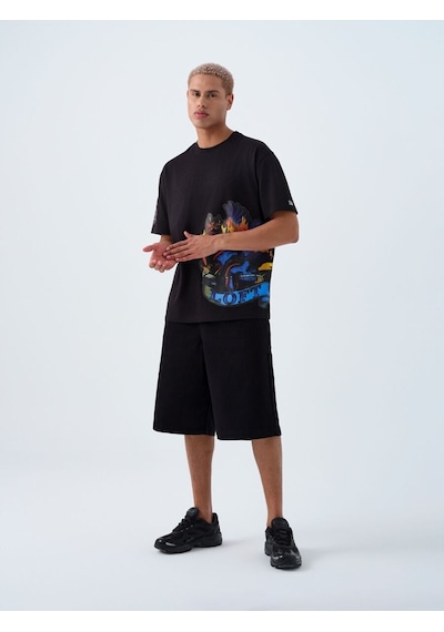 LOFT Baggy Fit Erkek Şort Lf2038834 Q1.v1 Siyah