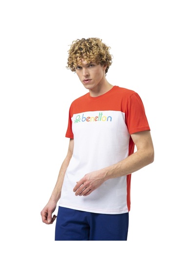 United Colors Of Benetton Erkek T-shirt Ben.m20472 Kırmızı