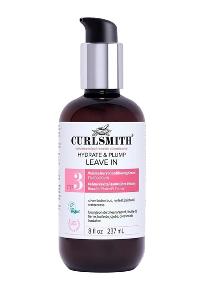 Curlsmith Hydrate & Plump Hacimlendirici Ve Nemlendirici Durulanmayan Saç Kremi 237ml