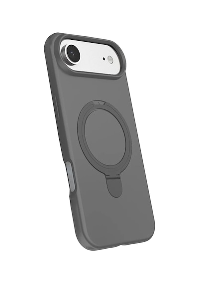 Newface Apple, Uyumlu iPhone 17 Air Regal Magsafe Standlı Kapak - Titan Gri