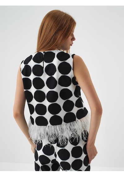 Xint Siyah Formunu Koruyan Oversize Bluz 751144