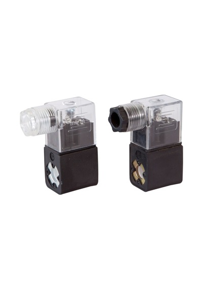 Pnömatik Valf Bobini 1/8" Ve 1/4" 4V210 Valf Için (Soketli) 100-Ser-2